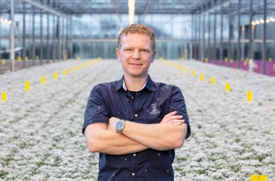 Michael visser, product specialist mechanisation in greenhouse